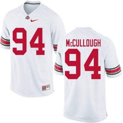 Men's Ohio State Buckeyes #94 Roen McCullough White Nike NCAA College Football Jersey New KVU0644AU